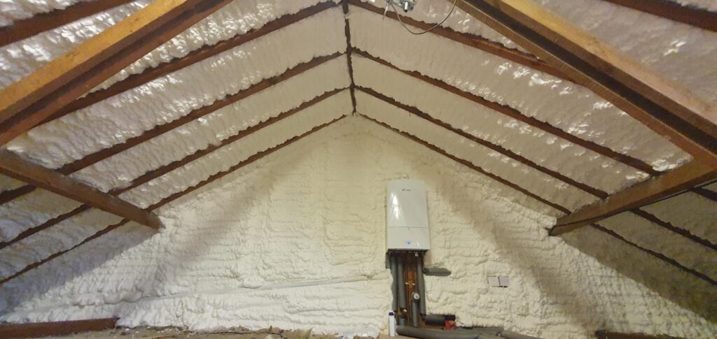 Spray Foam insulation Bury